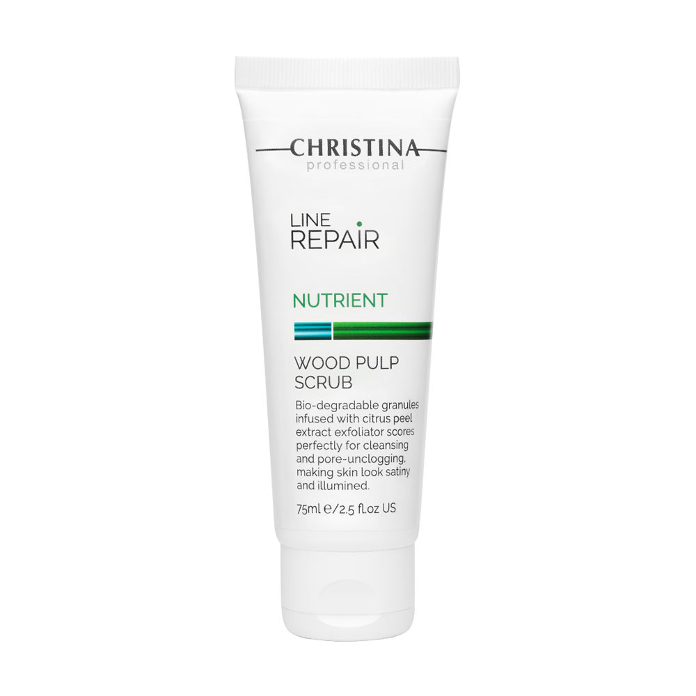 Скраб для обличчя Christina Line Repair Nutrient Wood Pulp Scrub, 75 мл